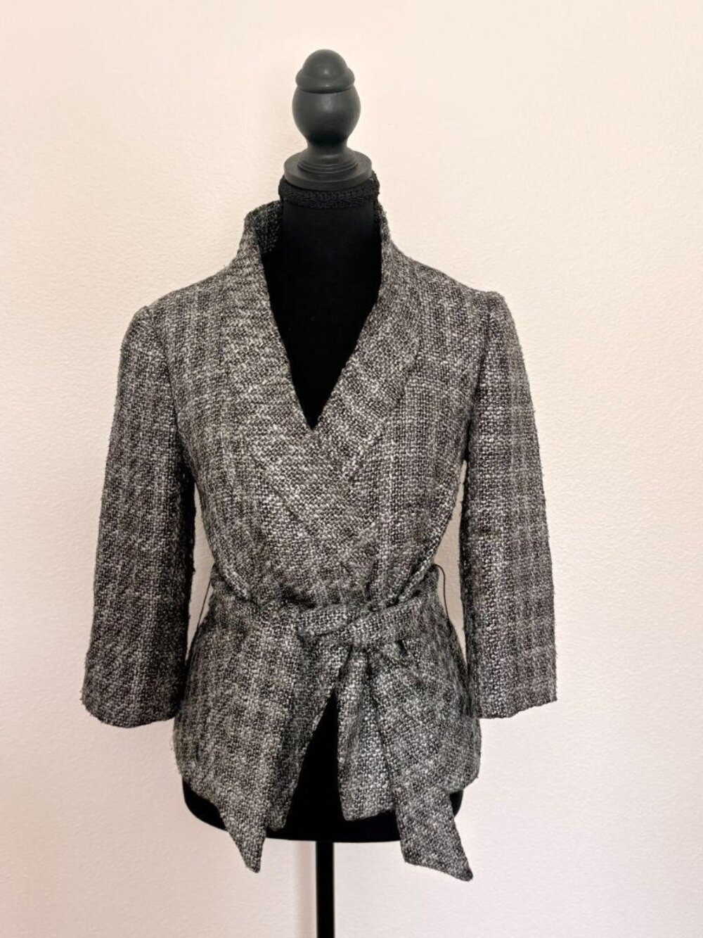 THE LIMITED Black and White Jacket - Size XS